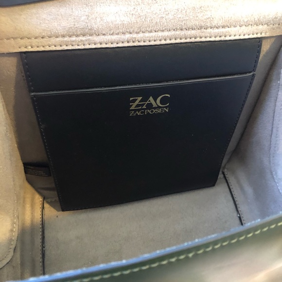 ZAC Zac Posen Eartha Top-Handle Crossbody. Color Military. NWT. - Picture 9 of 11